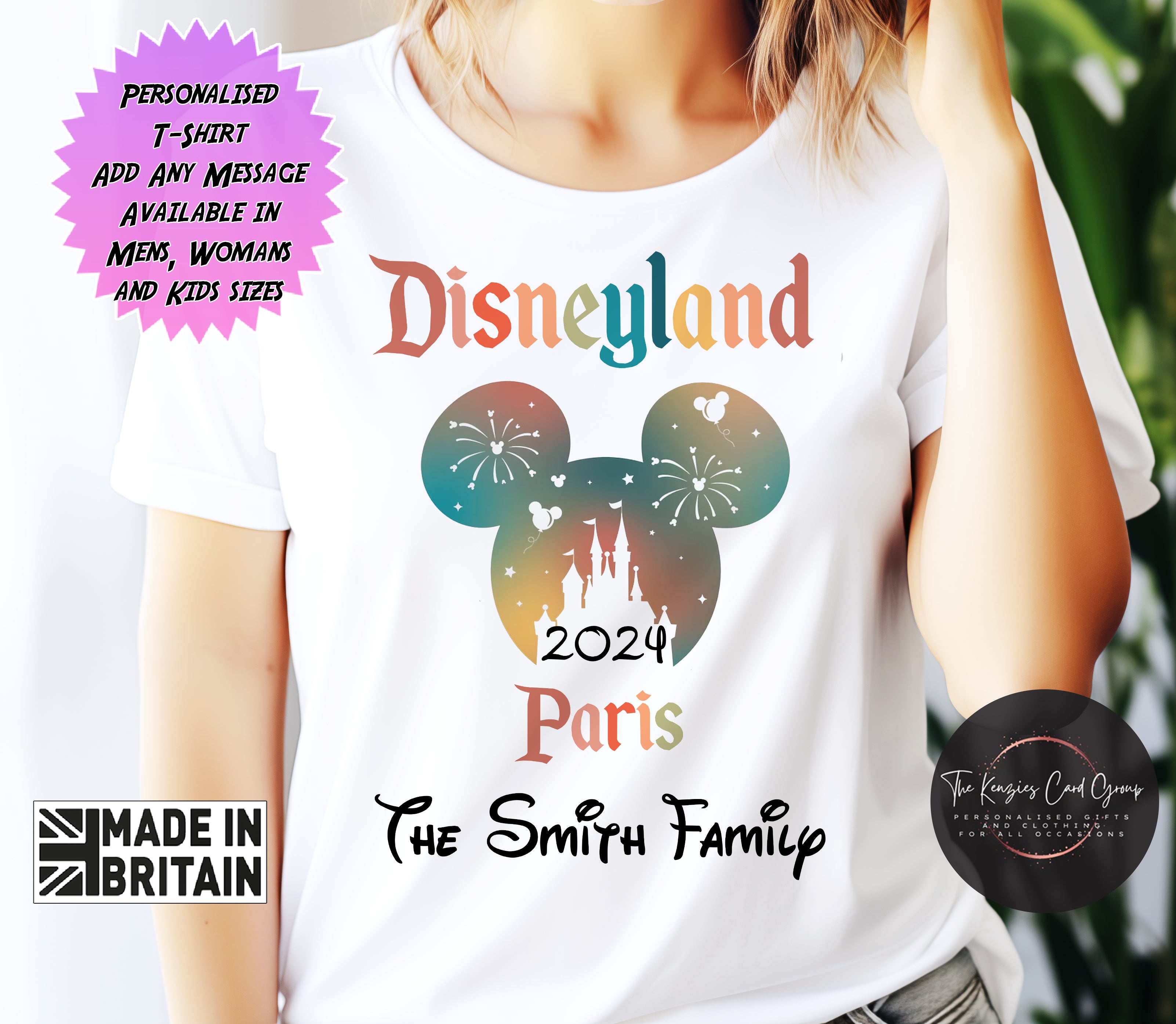 T shirt disneyland paris on sale