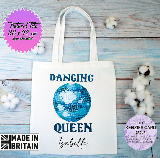 Personalised Mamma Mia Dancing Queen Tote Bag - Musical Edition Tote