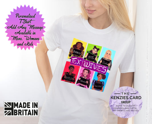 Personalised Six The Musical West End UK Tour T Shirt